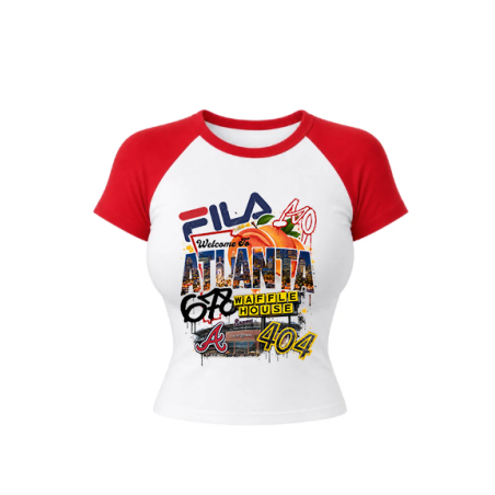 Mioth "Atlanta Living" Raglan Womens Tee