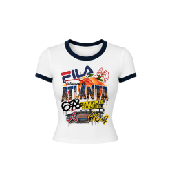 Mioth "Atlanta Living" Ringer Womens Tee